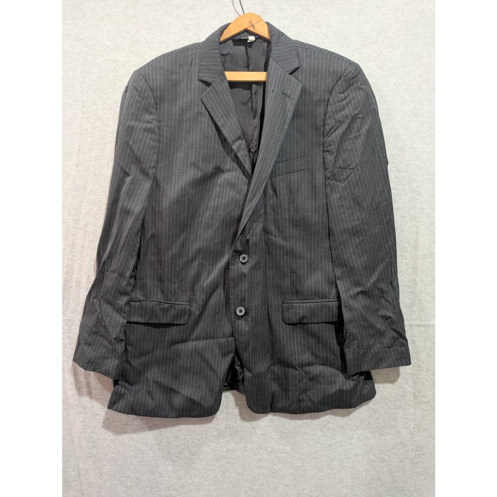 Brooks Brothers 346 Sport Coat Mens 44R Pinstripe Fitzgerald Fit 100% Wool Suit